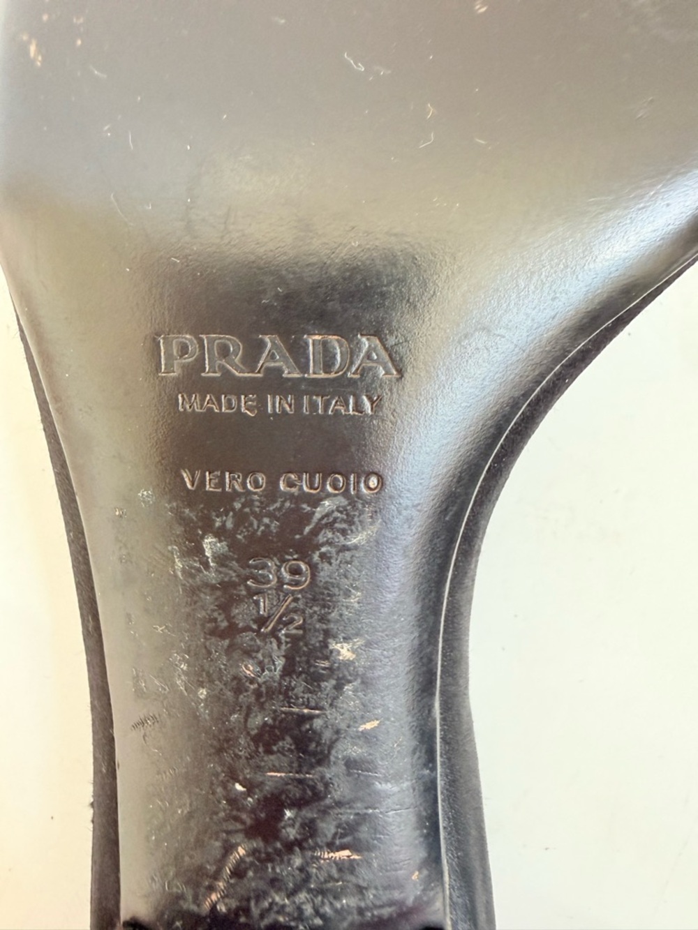 Prada Y2K Archive Satin Black Beaded Bow Kitten Heel mule EU 39.5 - Picture 8 of 8